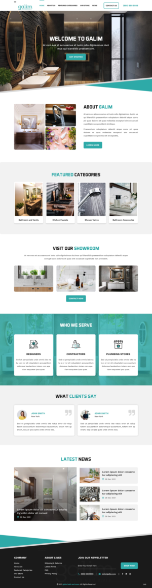 Web Design by pb for this project | Design: #27869383