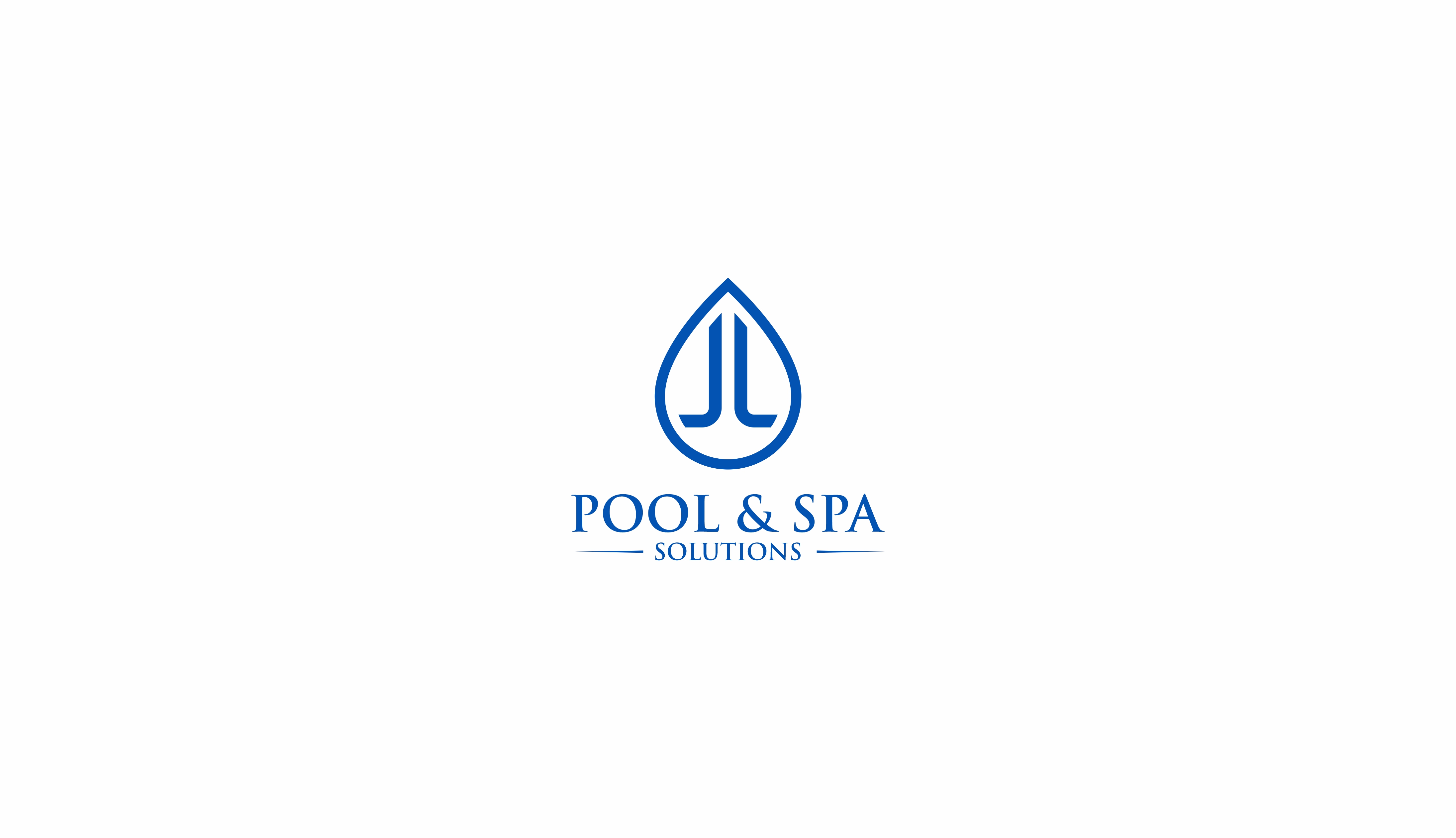 Logo Design by big daddy bojat for JL Pool & Spa Solutions | Design #27861267