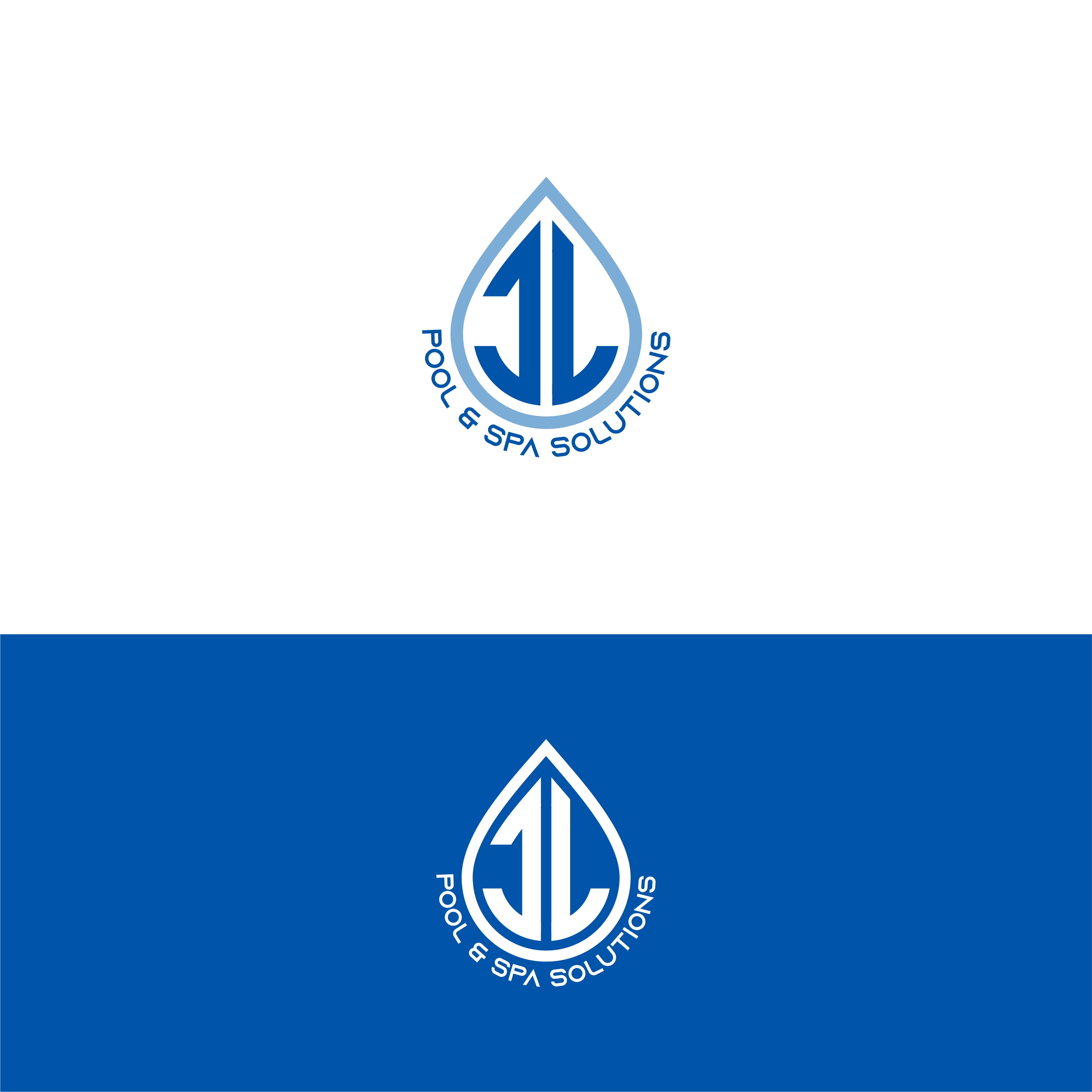 Logo-Design von Joenet Jayawarna für JL Pool & Spa Solutions | Design #27864558