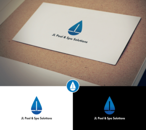 Logo-Design von sun_bird für JL Pool & Spa Solutions | Design: #27862023