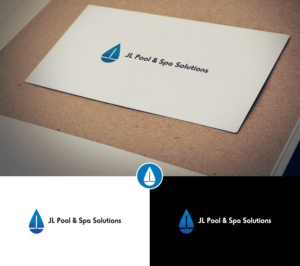 Logo-Design von sun_bird für JL Pool & Spa Solutions | Design: #27862034