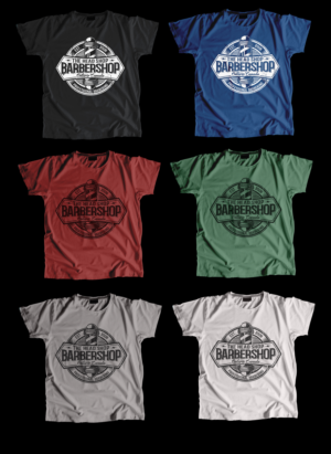 The Head Shop Barbershop needs modern trendy t shirt design
