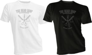 T-shirt Design by bacujkov for The Head Shop Barbershop | Design #27886058