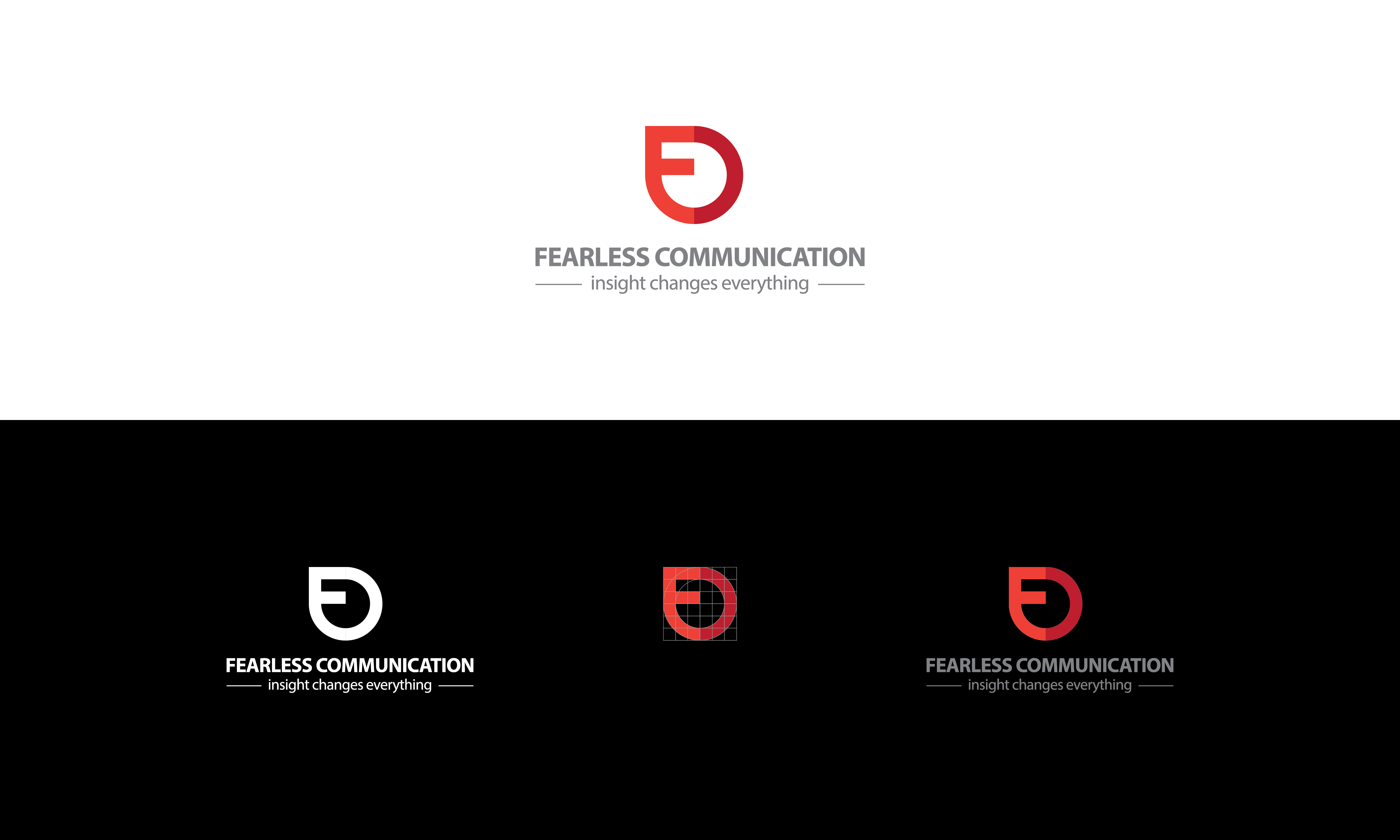 Logo Design by andychua for Fearless Communication Group | Design #27867219
