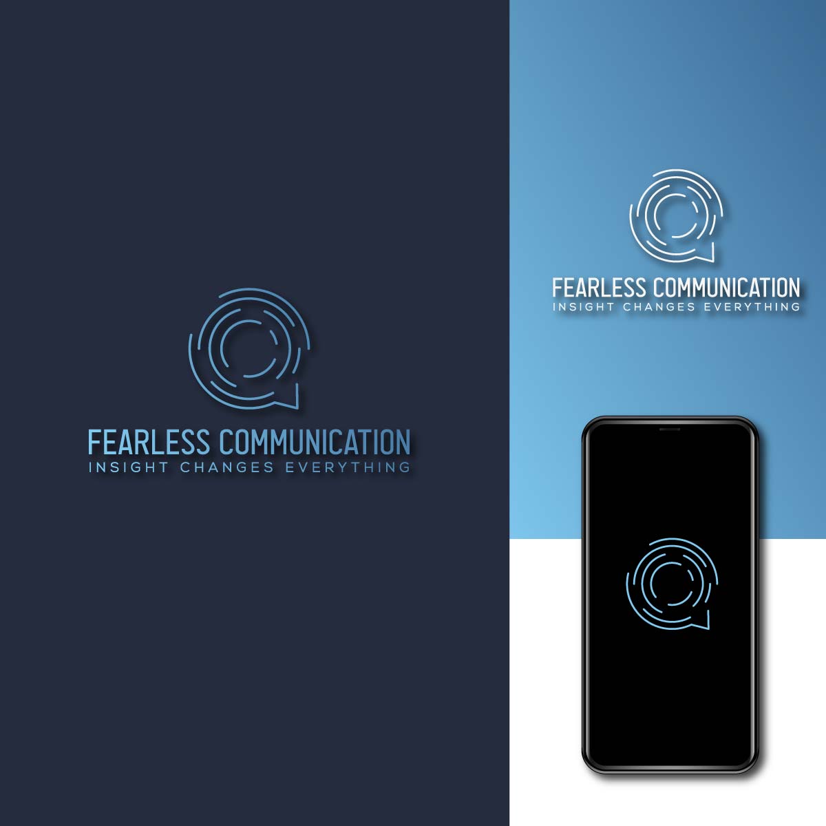 Logo Design by creative.bugs for Fearless Communication Group | Design #27863341