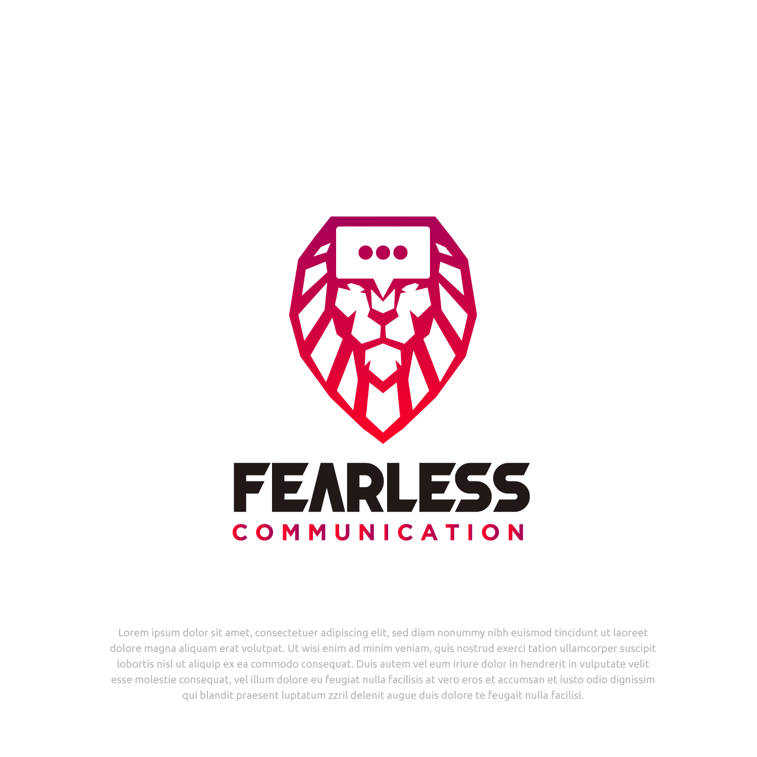 Logo Design by Abdul 20 for Fearless Communication Group | Design #27867399