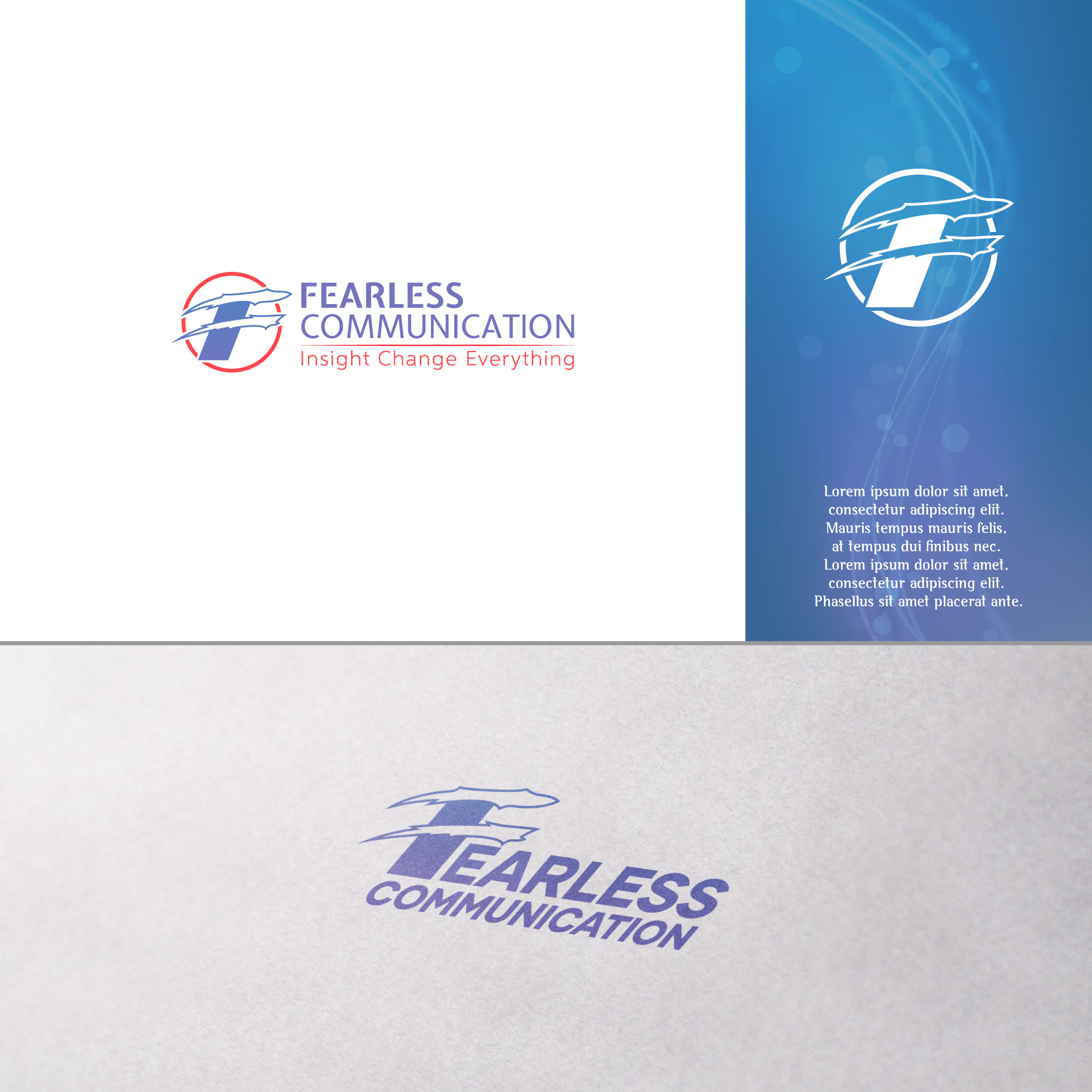 Logo-Design von Arjuna Design für Fearless Communication Group | Design #27862588