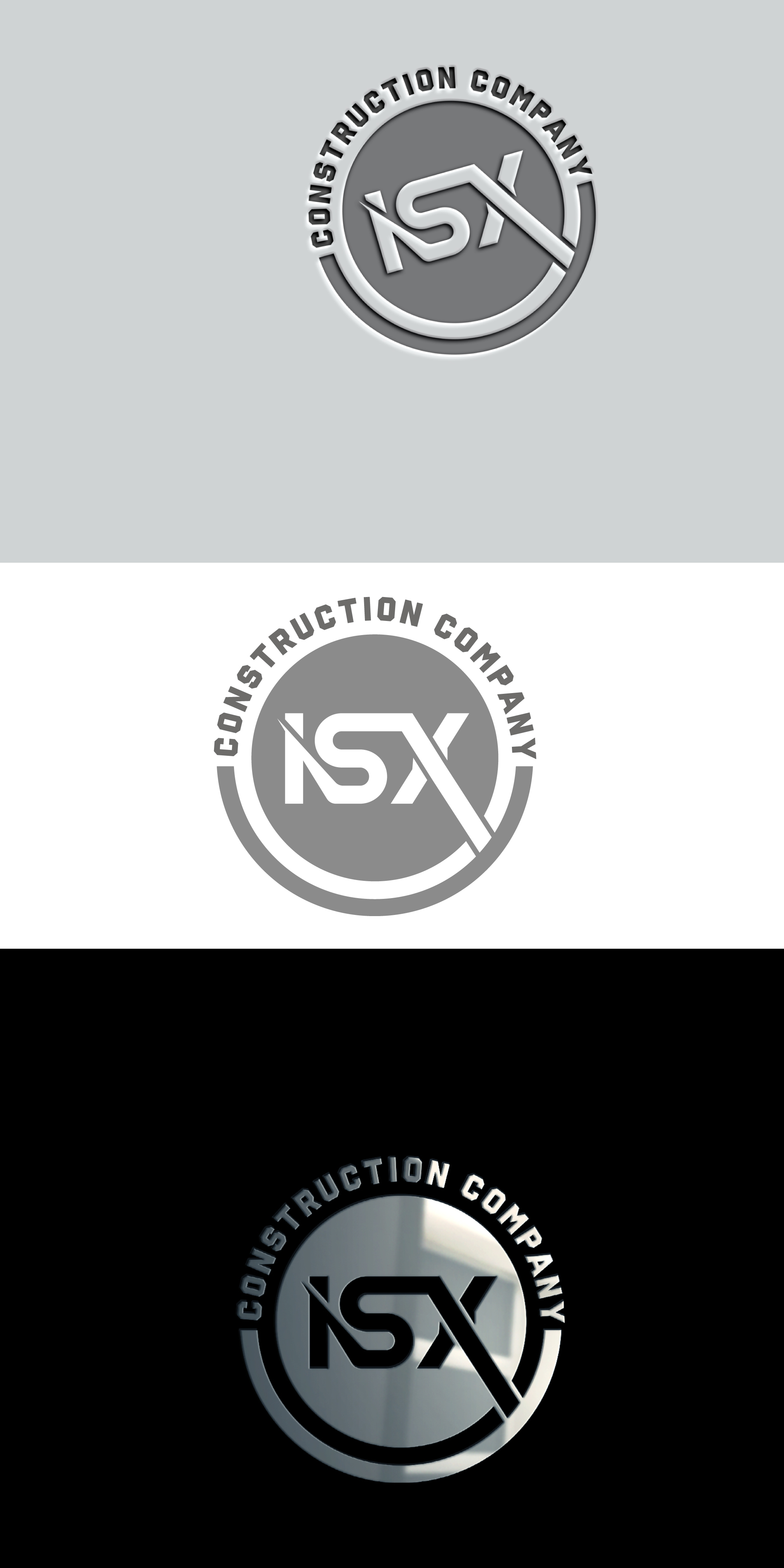 Diseño de Logo por Md Sakhawat Hosssain para ISX Construction Company | Diseño #27877850