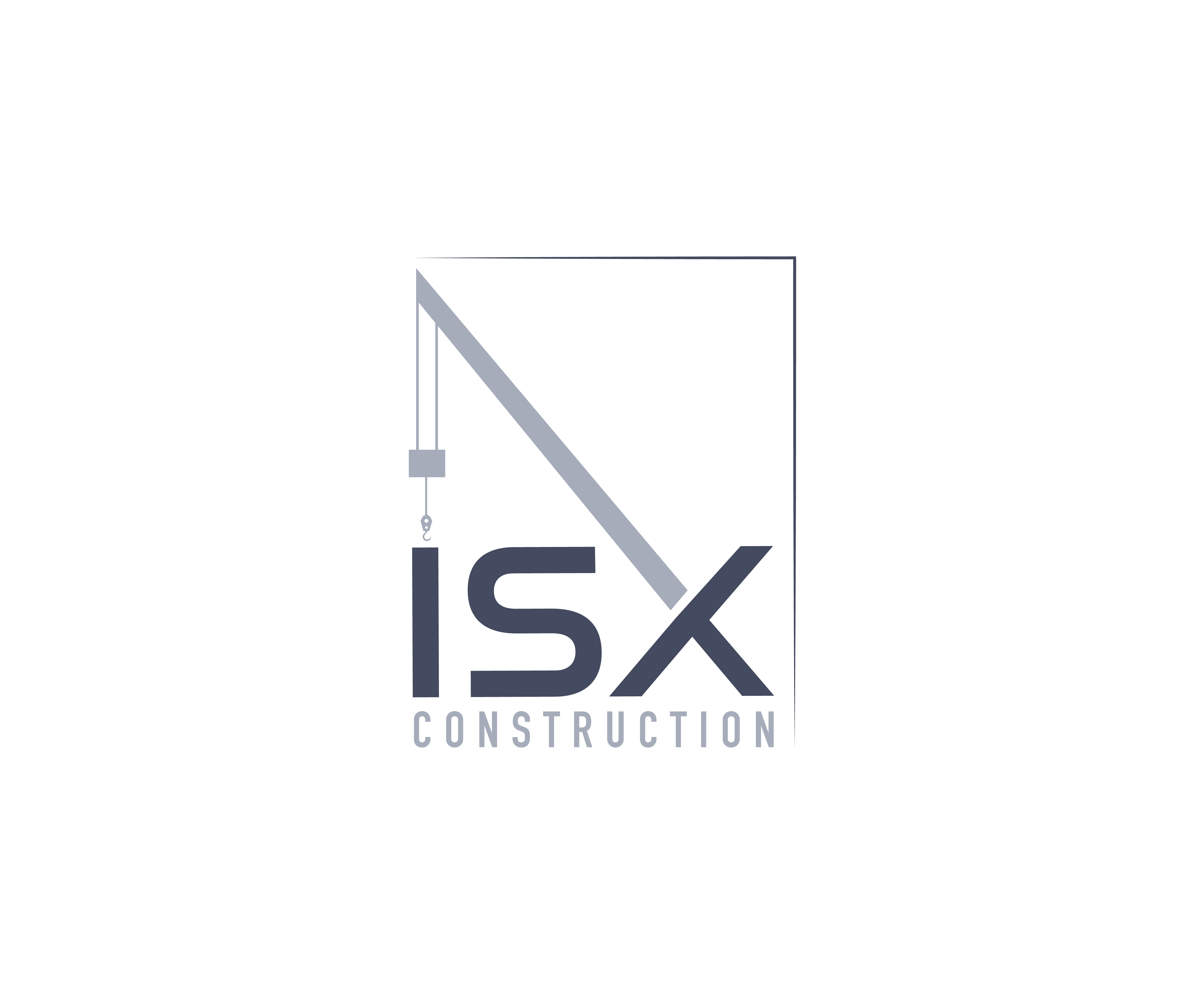 Logo Design by Ahmad Sani for ISX Construction Company | Design #27862604