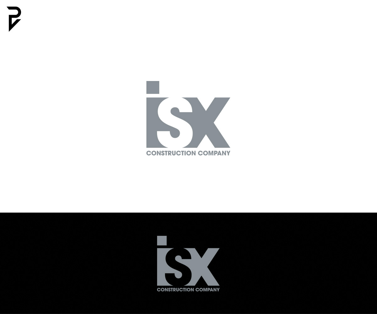 Logo Design by poisonvectors for ISX Construction Company | Design #27864187