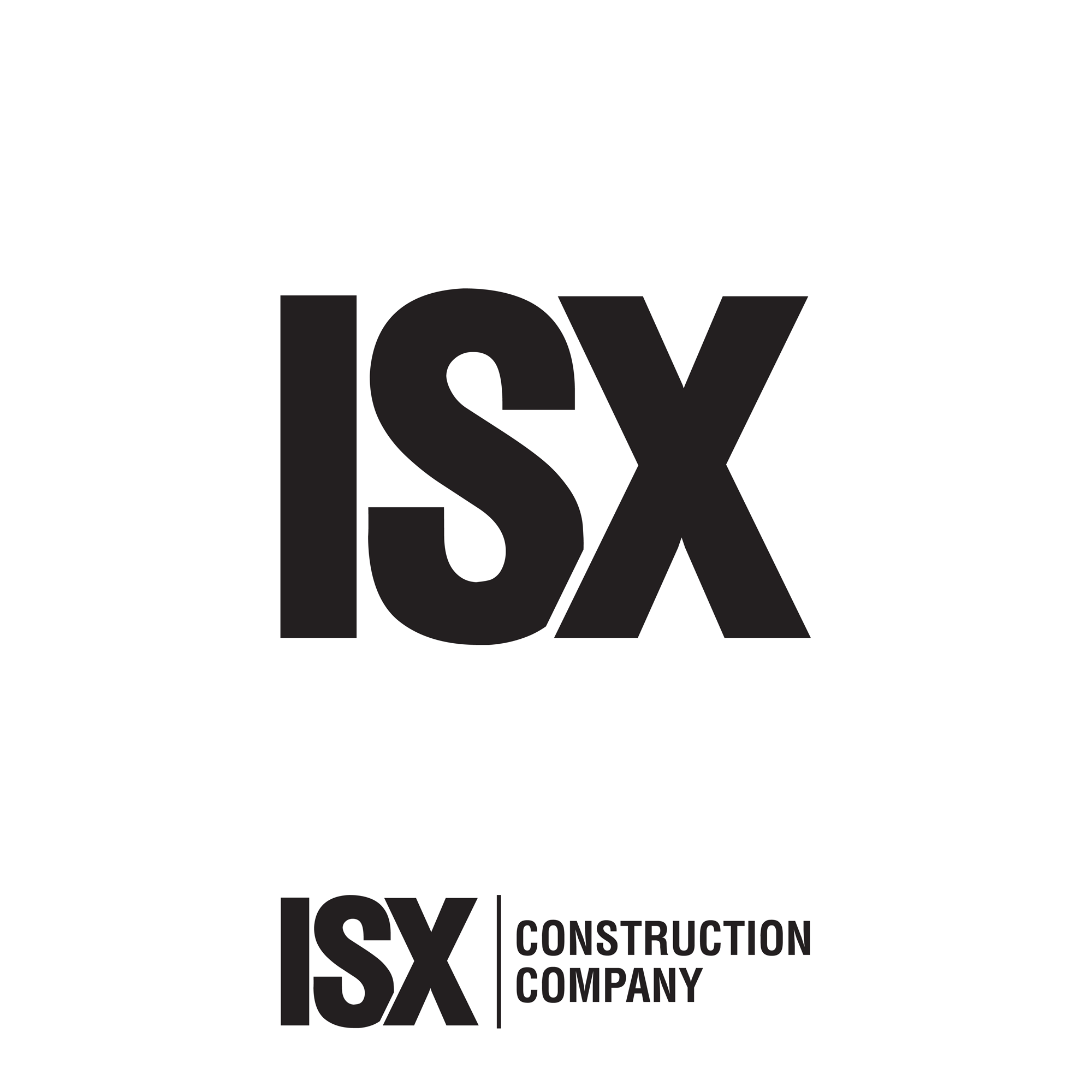 Logo-Design von tavi für ISX Construction Company | Design #27862905