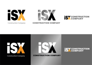 Logo Design by @gus for ISX Construction Company | Design: #27862306