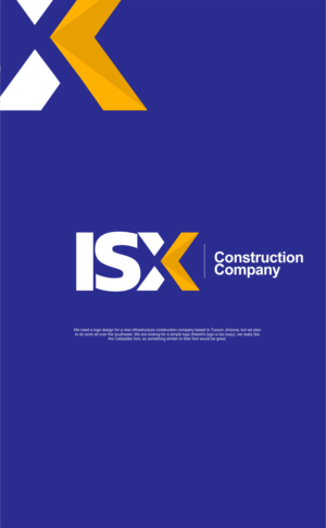 Logo Design by alok bhopatkar for ISX Construction Company | Design: #27871041