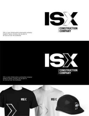 Logo Design by creative.visuals for ISX Construction Company | Design #27913679