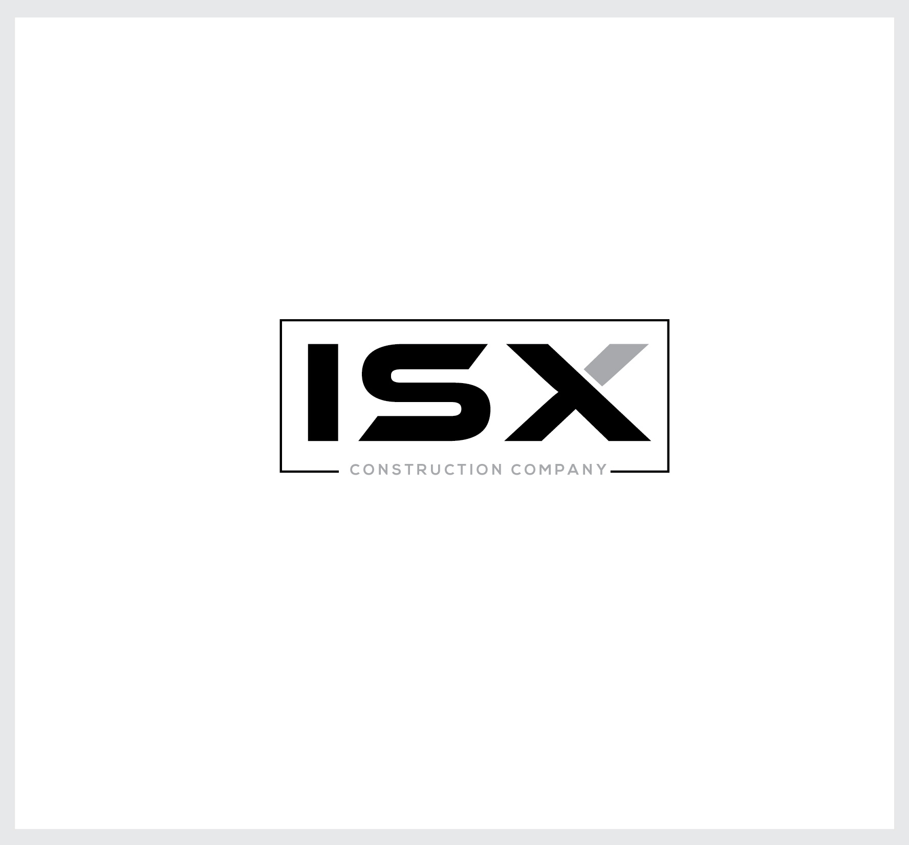Logo Design by angelonyamu for ISX Construction Company | Design #27889588
