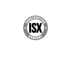 Logo Design by Grafactory for ISX Construction Company | Design #27866306