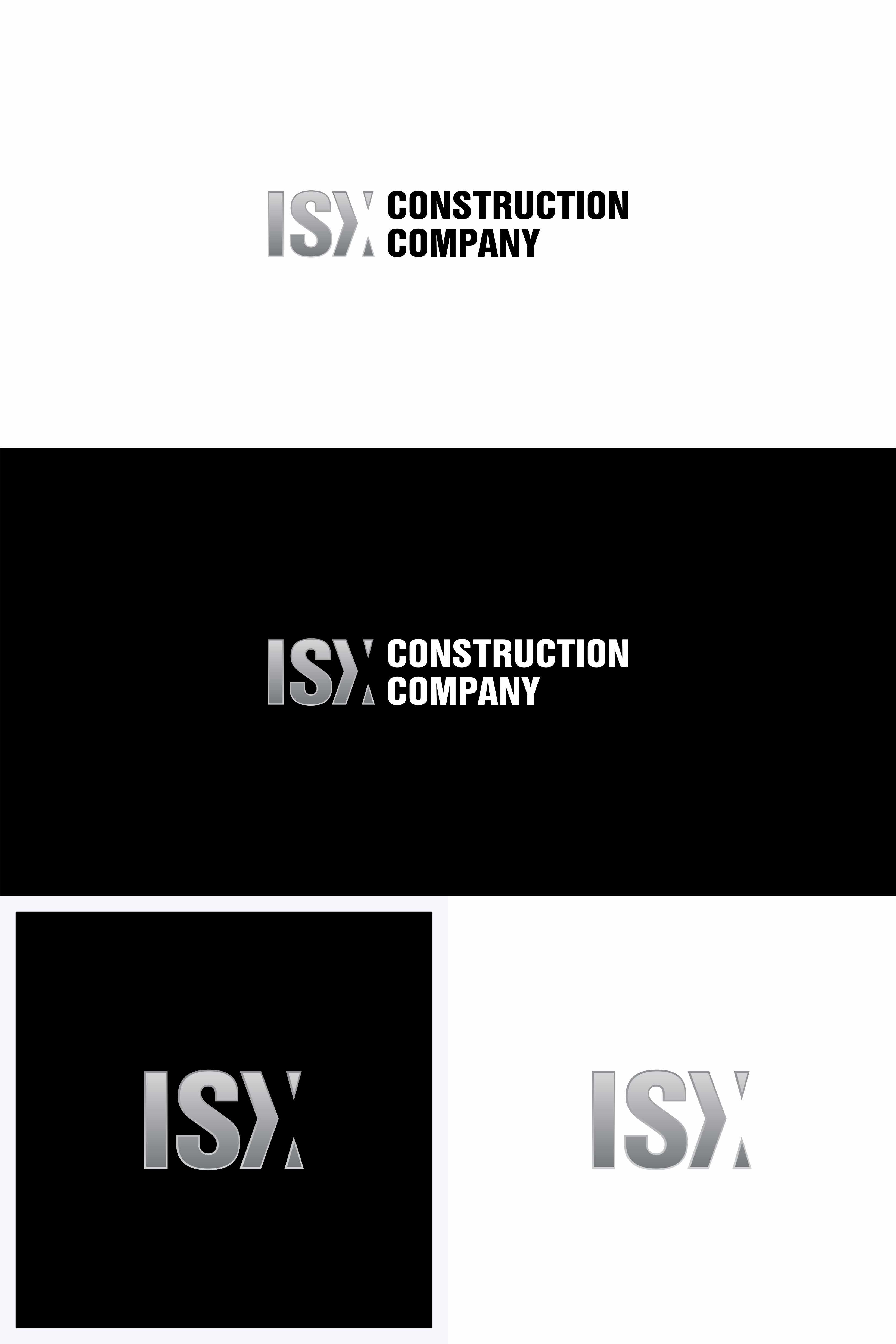 Logo Design by achil78 for ISX Construction Company | Design #27862790