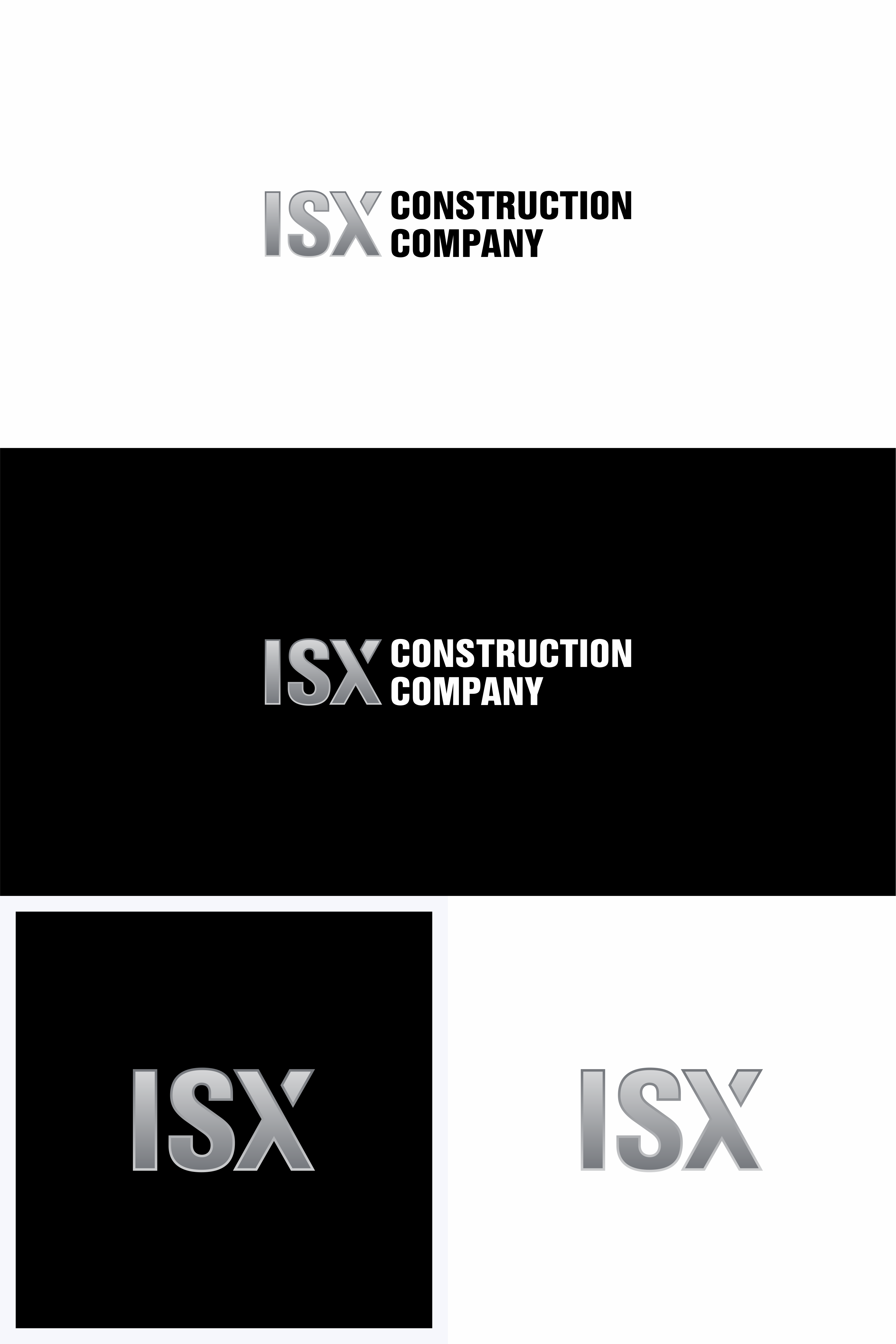 Logo Design by achil78 for ISX Construction Company | Design #27862815