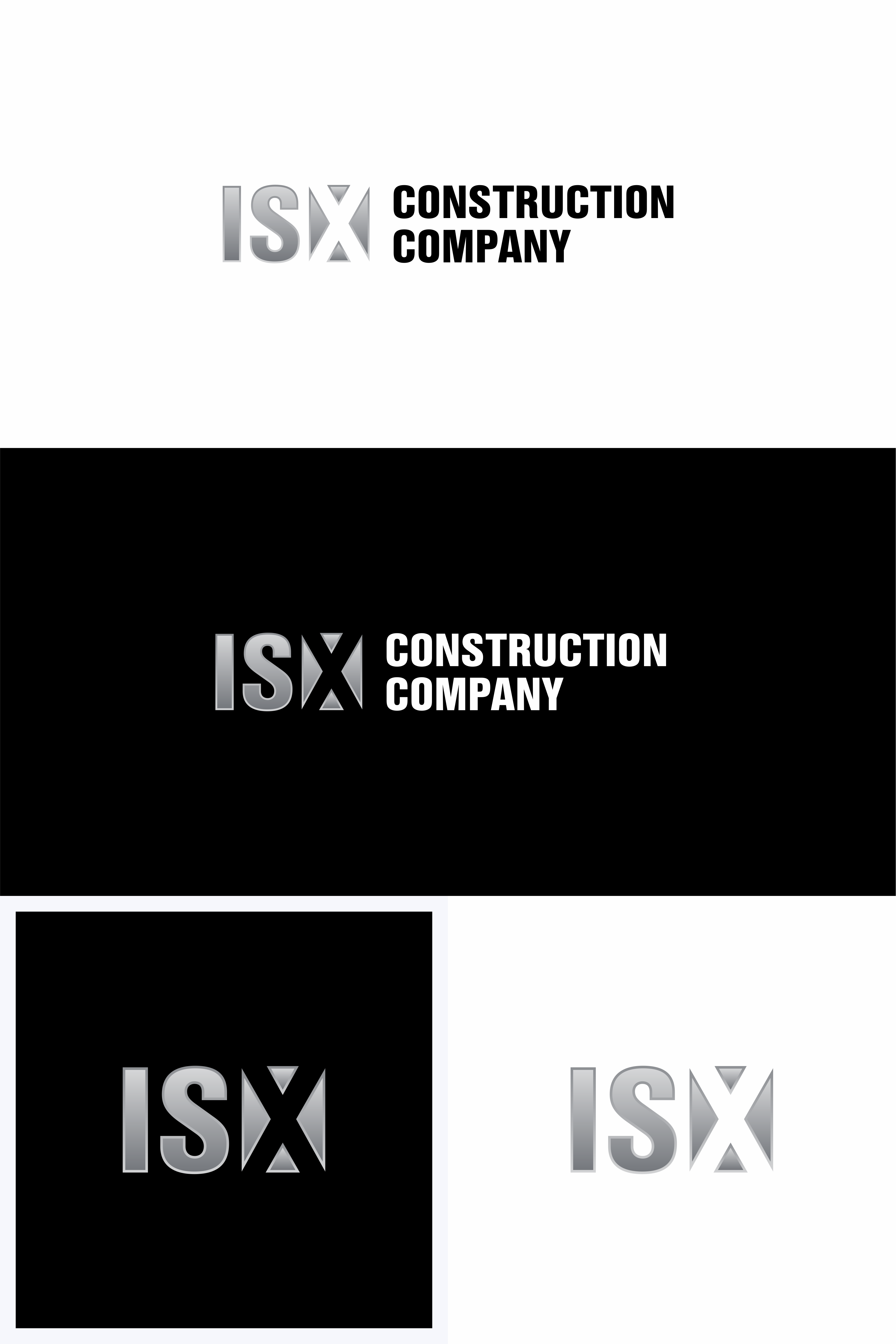 Logo Design by achil78 for ISX Construction Company | Design #27862967