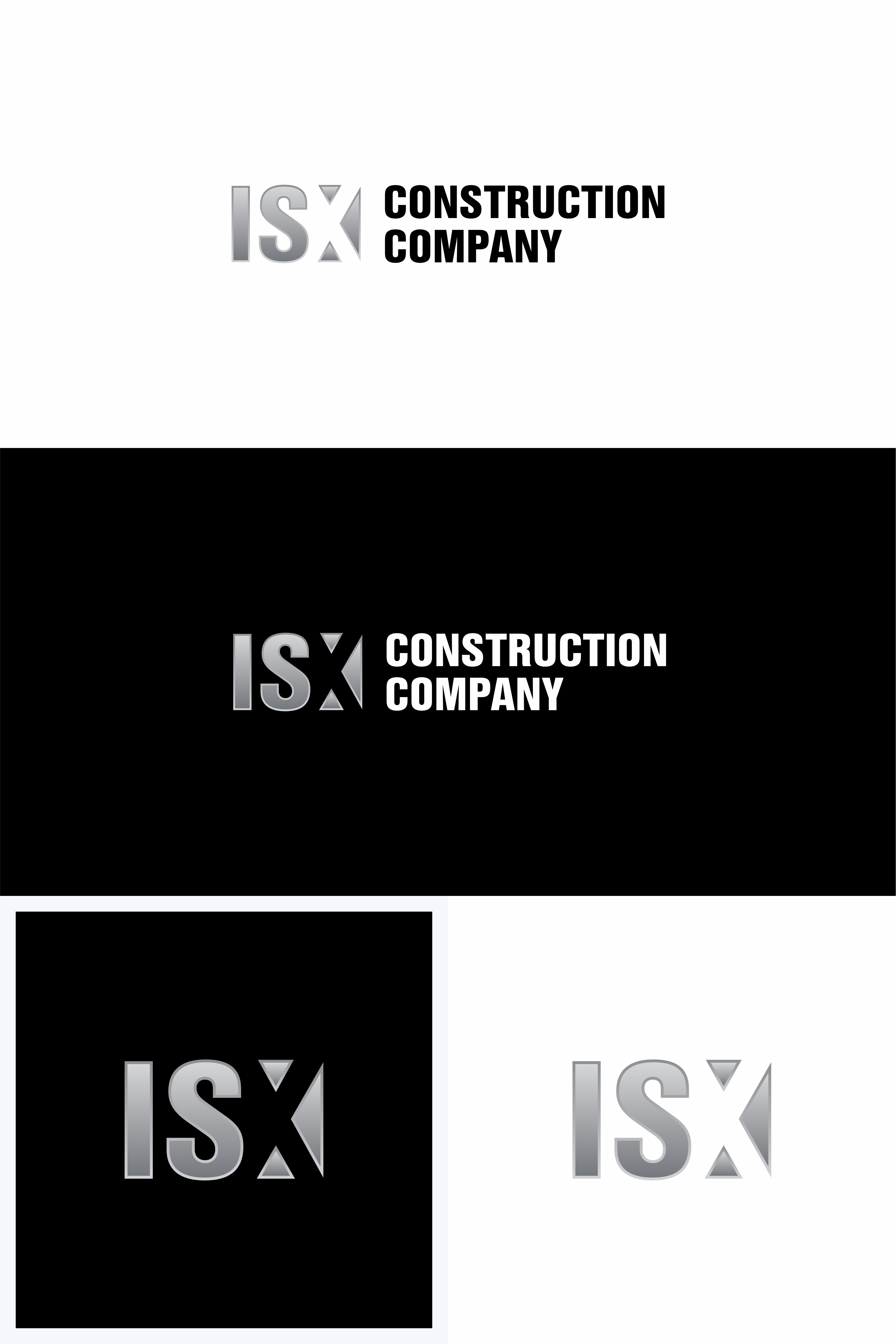 Logo Design by achil78 for ISX Construction Company | Design #27862968
