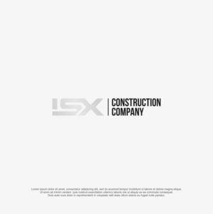Logo Design by R!CKY for ISX Construction Company | Design #27909187