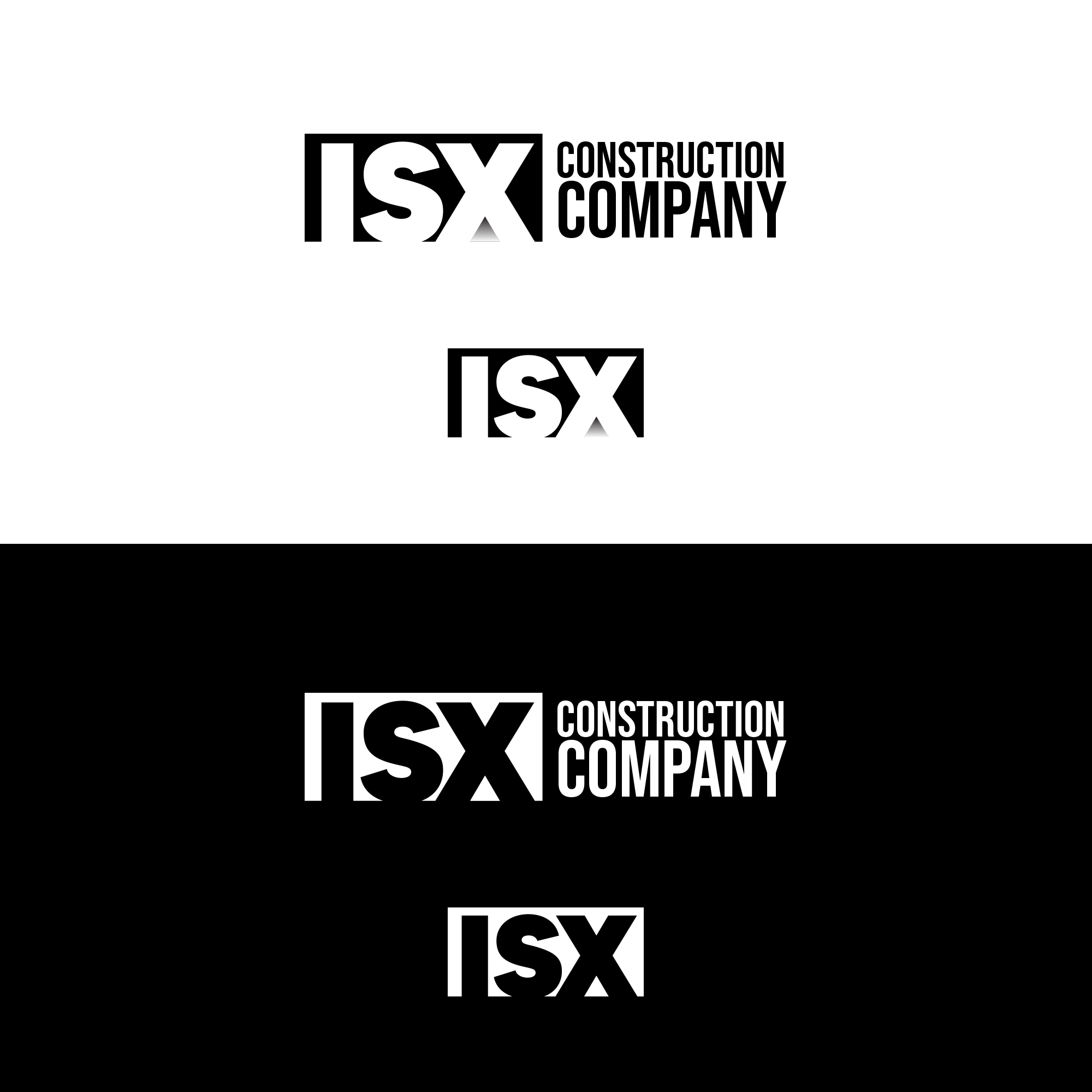 Logo-Design von DSCMedia™ für ISX Construction Company | Design #27916127