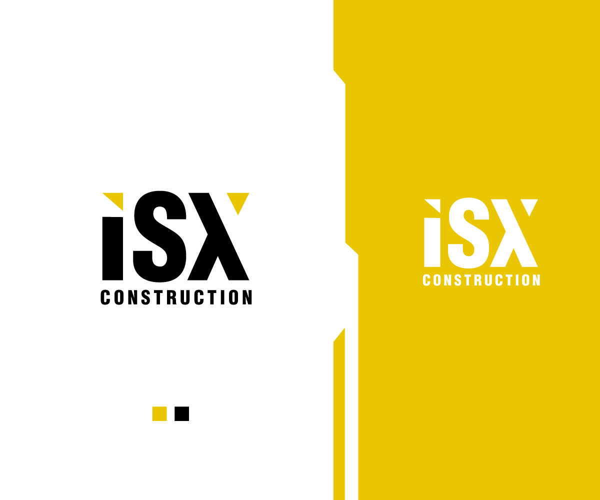 Logo Design by ecorokerz for ISX Construction Company | Design #27862047