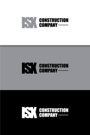 Logo Design by eldweeny for ISX Construction Company | Design: #27865382