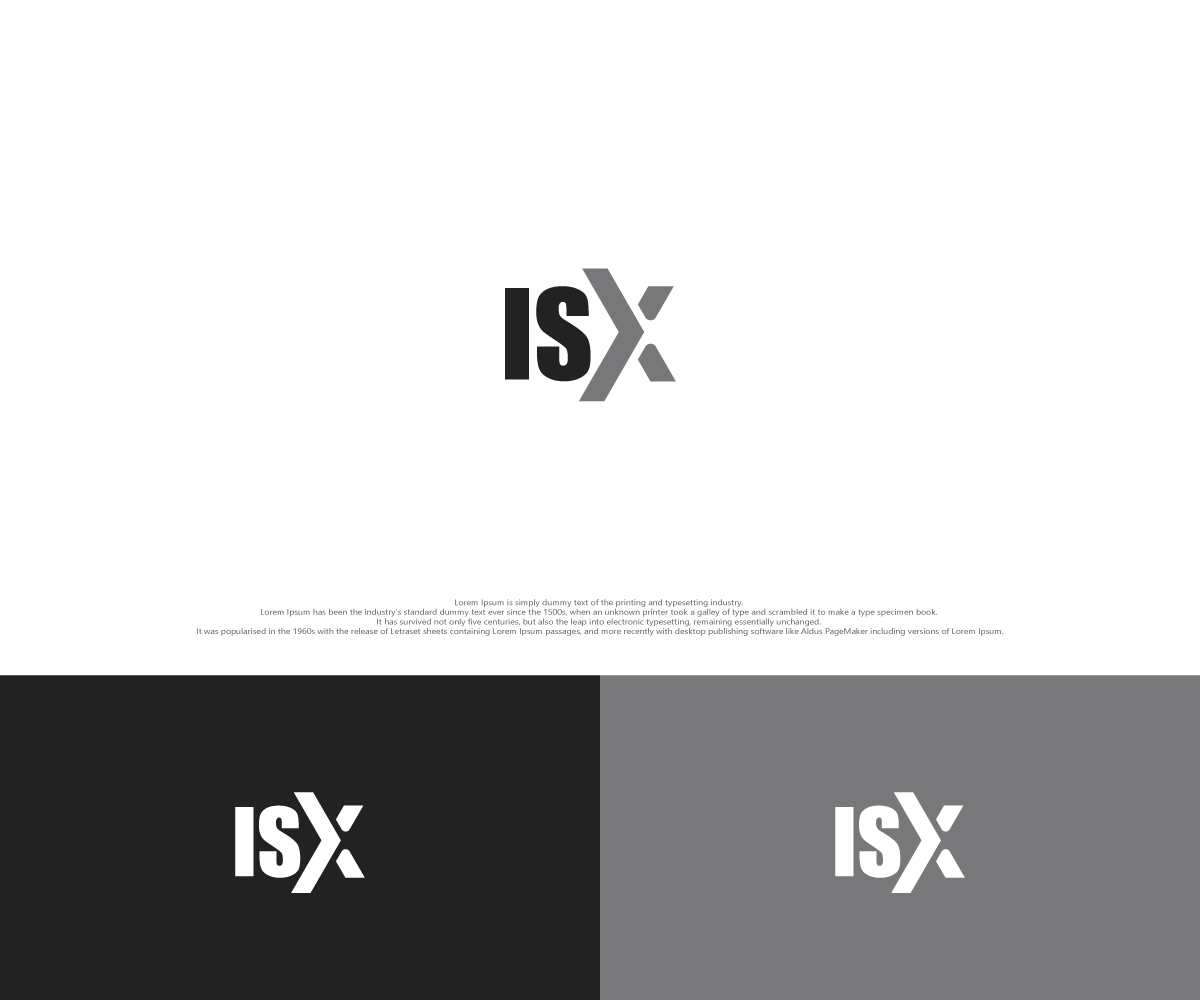 Logo Design by Hendy April for ISX Construction Company | Design #27868413