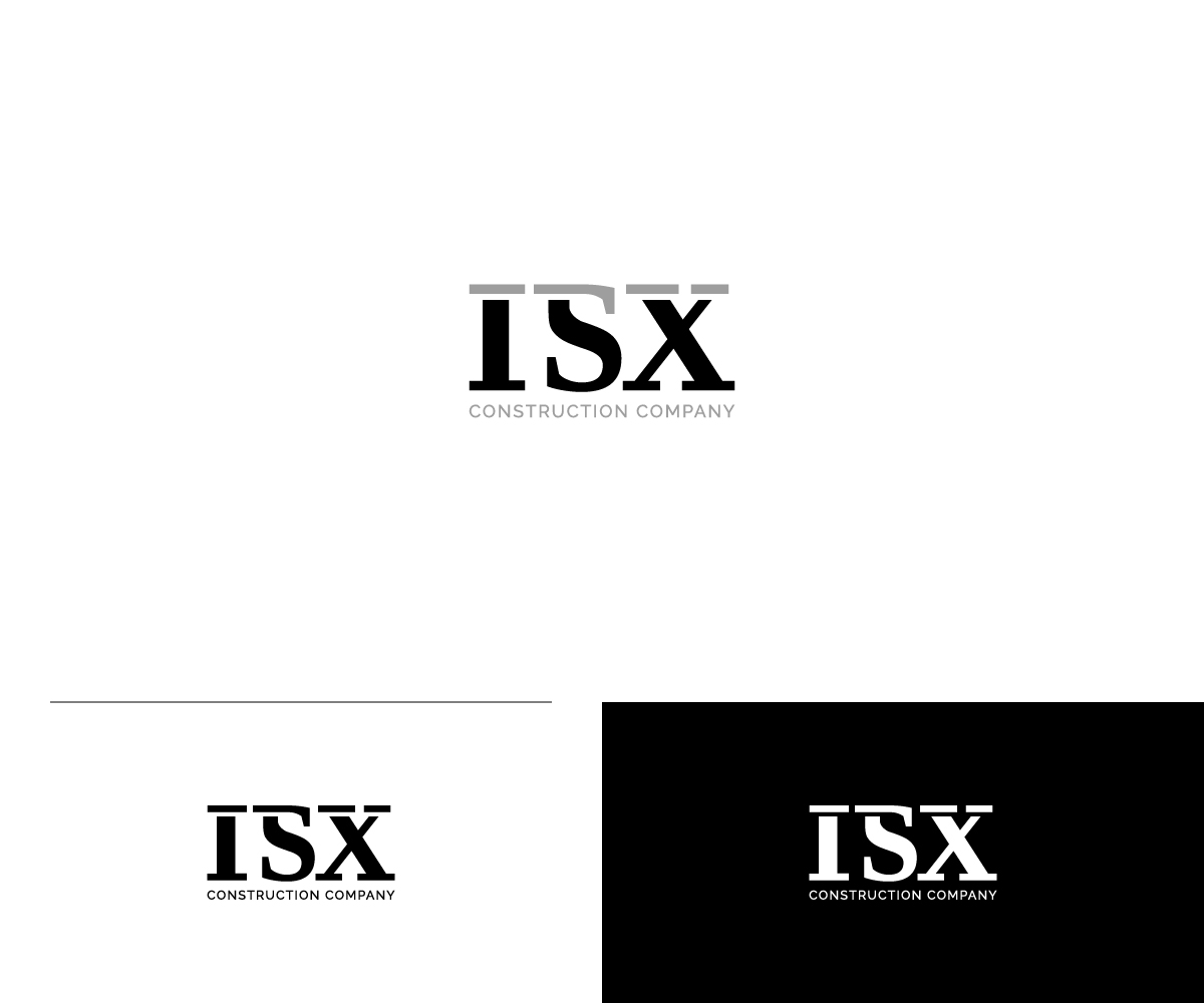 Logo-Design von WahyuHMD für ISX Construction Company | Design #27865353