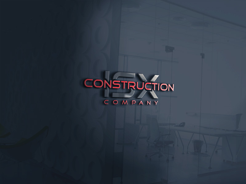 Logo Design by Aidenjar for ISX Construction Company | Design #27864387