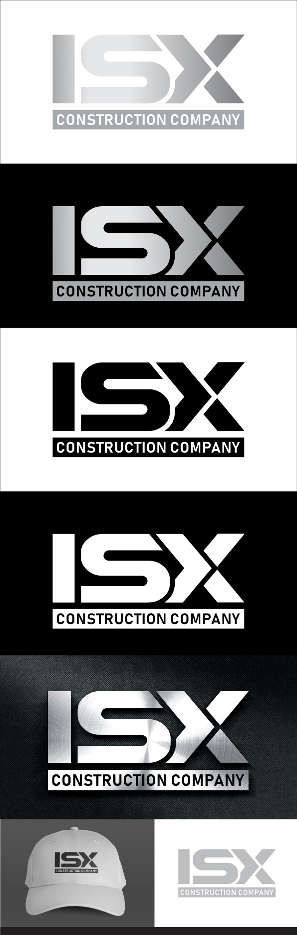 Logo Design by M Habib for ISX Construction Company | Design #27883891