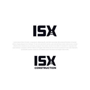 Logo Design by Abdul 20 for ISX Construction Company | Design: #27865934