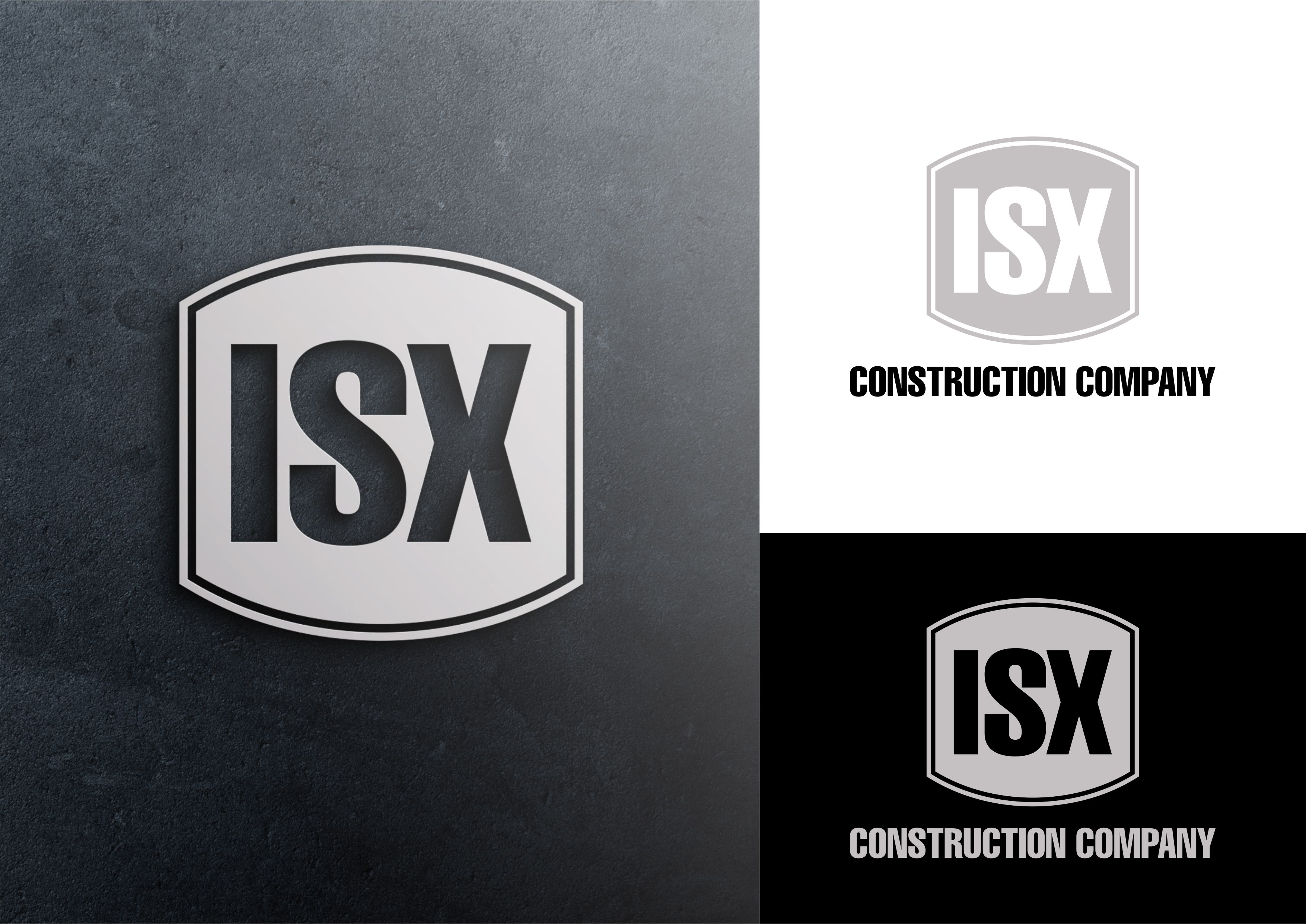 Logo Design by ammar_ed for ISX Construction Company | Design #27862441