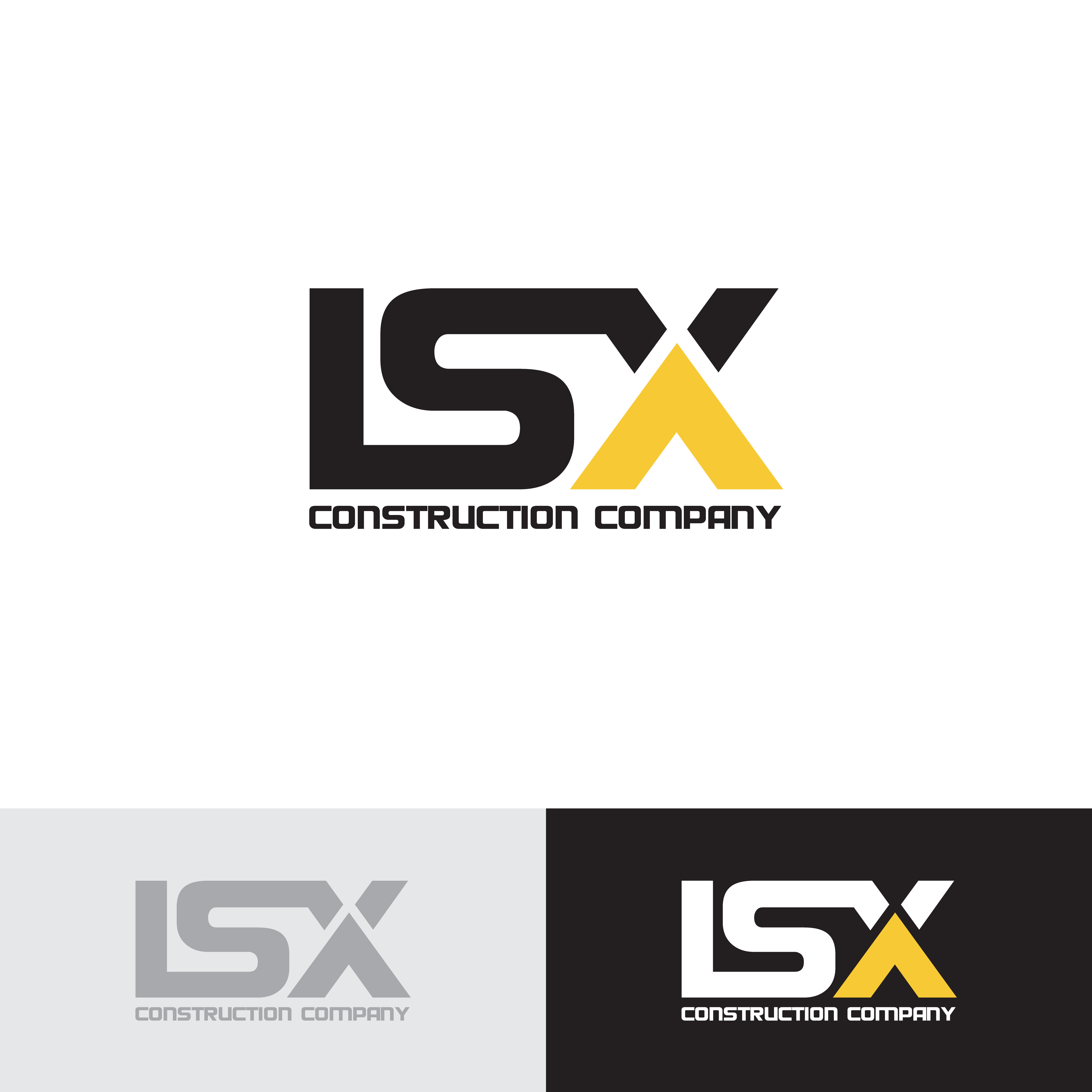 Logo Design by Aldan Design for ISX Construction Company | Design #27879975