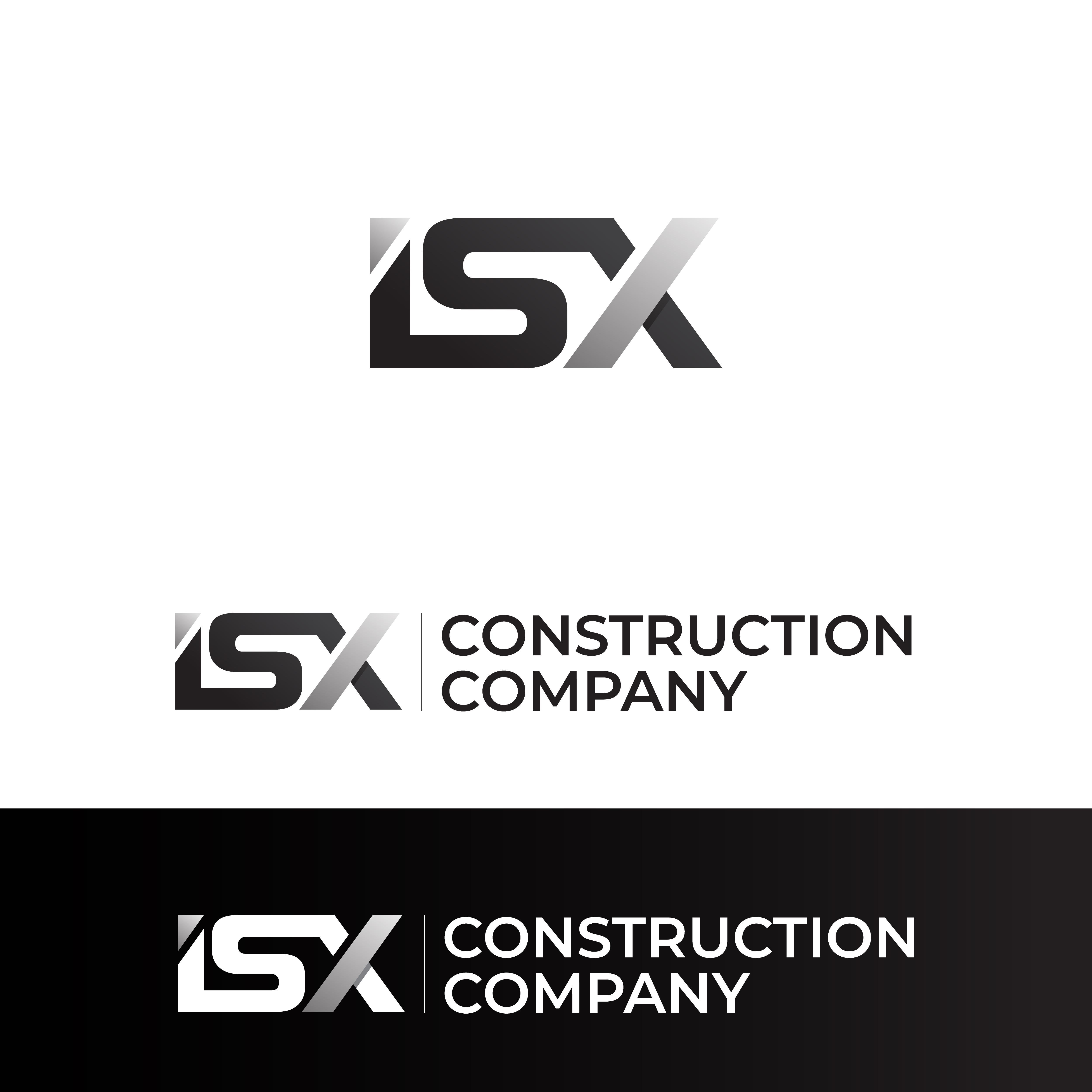 Logo Design by Aldan Design for ISX Construction Company | Design #27909804