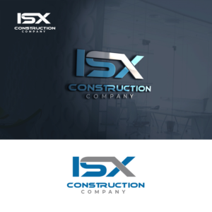 Logo Design by Ayub Zafar for ISX Construction Company | Design: #27877520