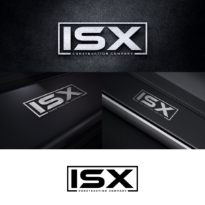 Logo Design by AlphabetZero.co.uk for ISX Construction Company | Design: #27877534