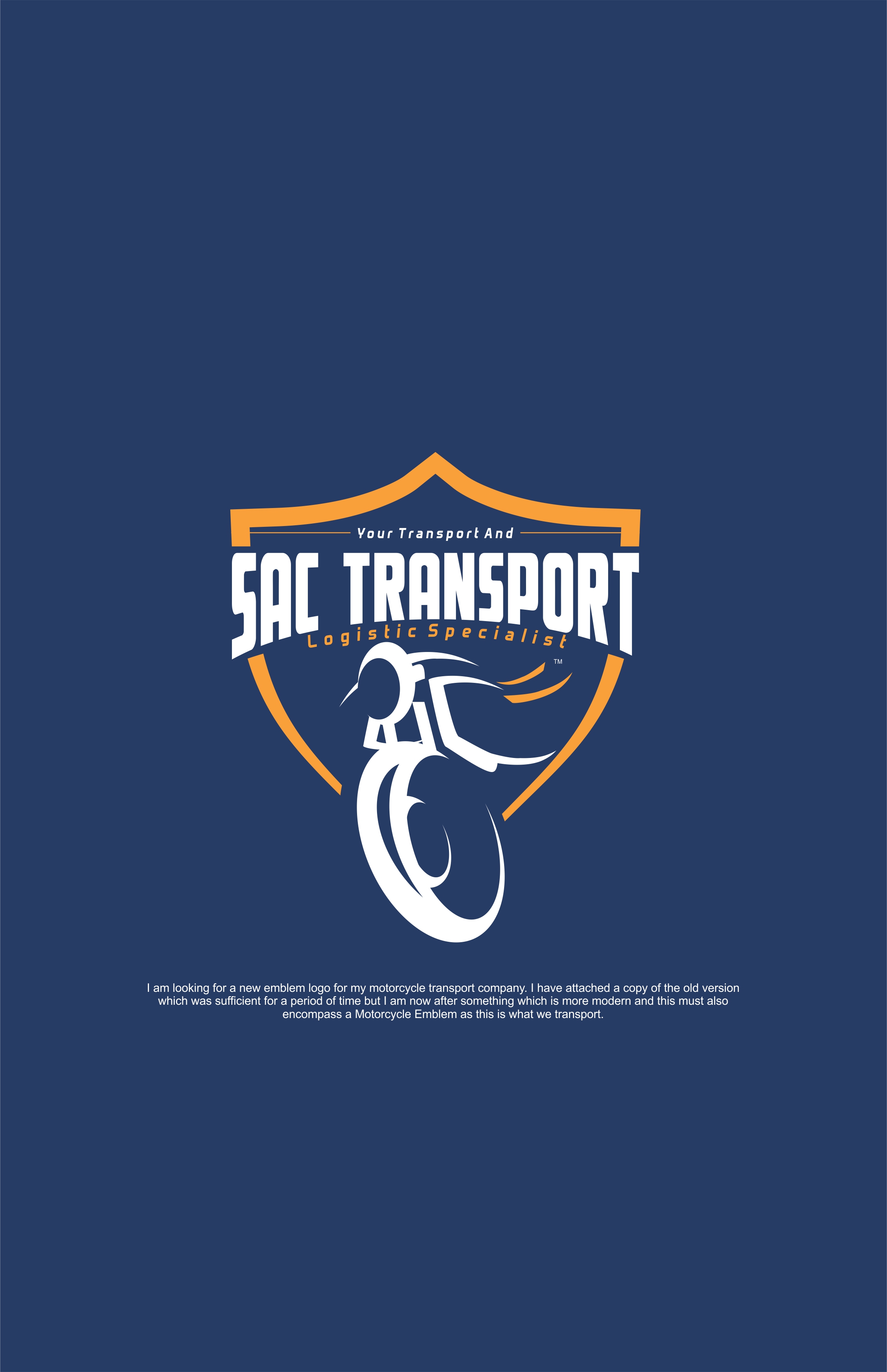 Logo Design by alok bhopatkar for SAC Transport Logistics | Design #27868993