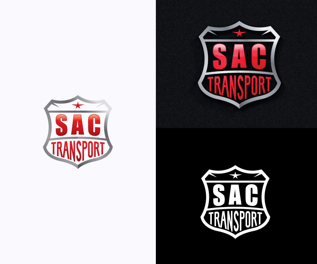 Logo Design by step forward 2 for SAC Transport Logistics | Design #27862098