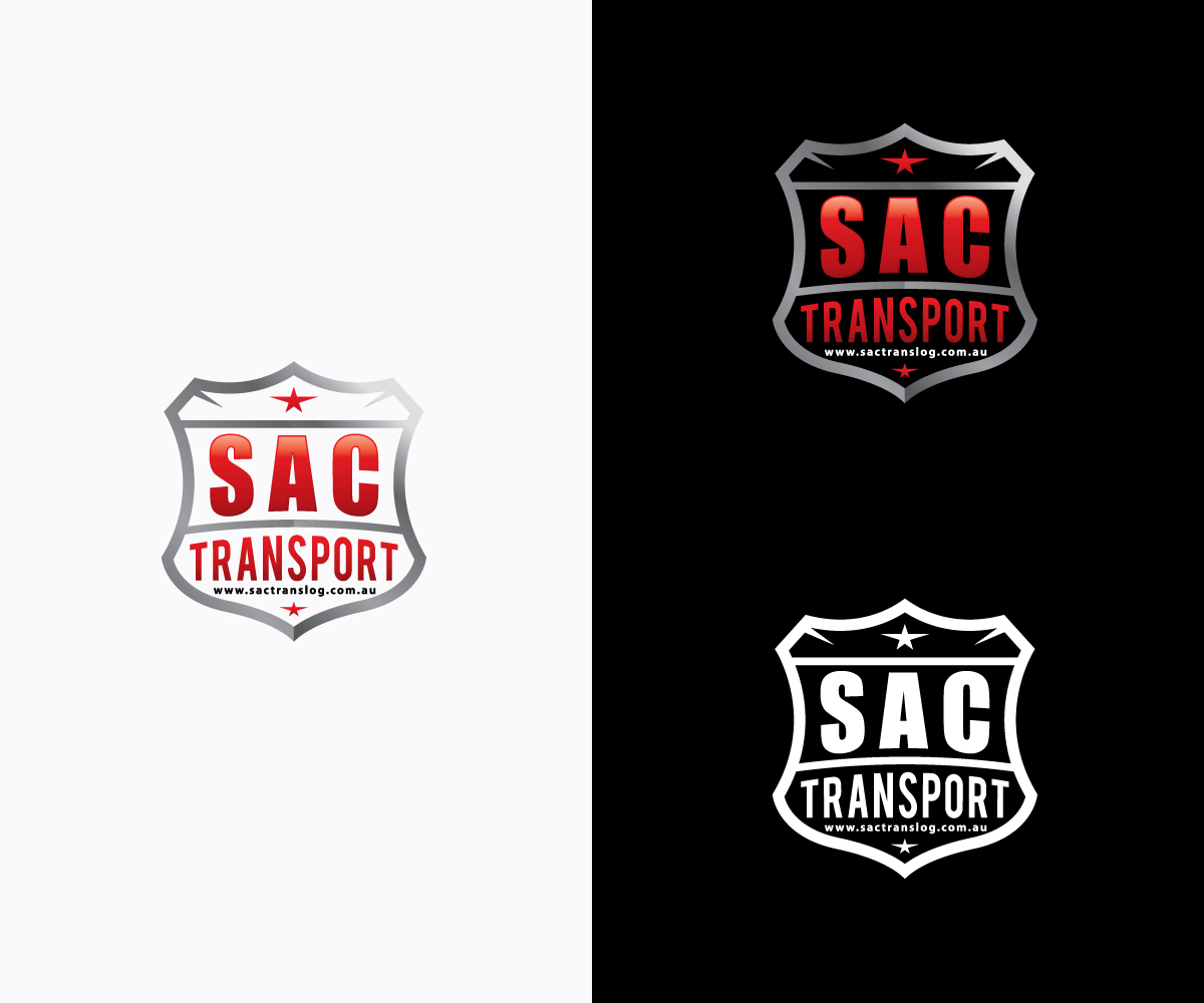 Logo Design by step forward 2 for SAC Transport Logistics | Design #27866335
