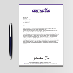 Letterhead Design by Designers Hub for this project | Design: #27864819