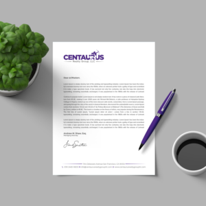 Letterhead Design by RENEXIT for this project | Design: #27866659