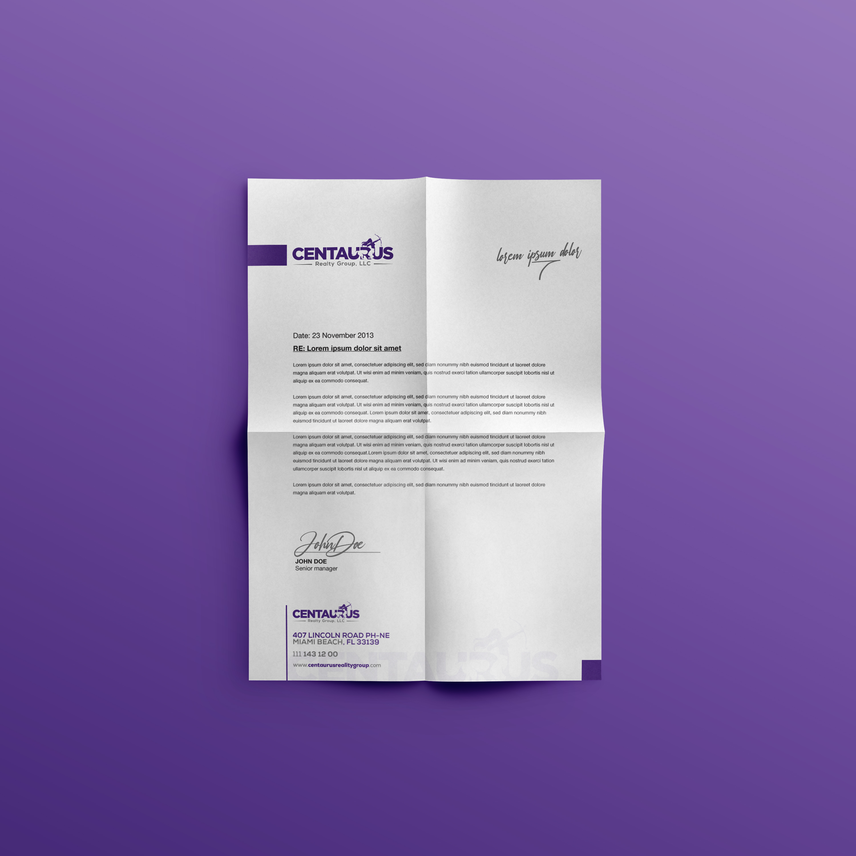Briefkopf-Design von erenuysal für dieses Projekt | Design #27865474