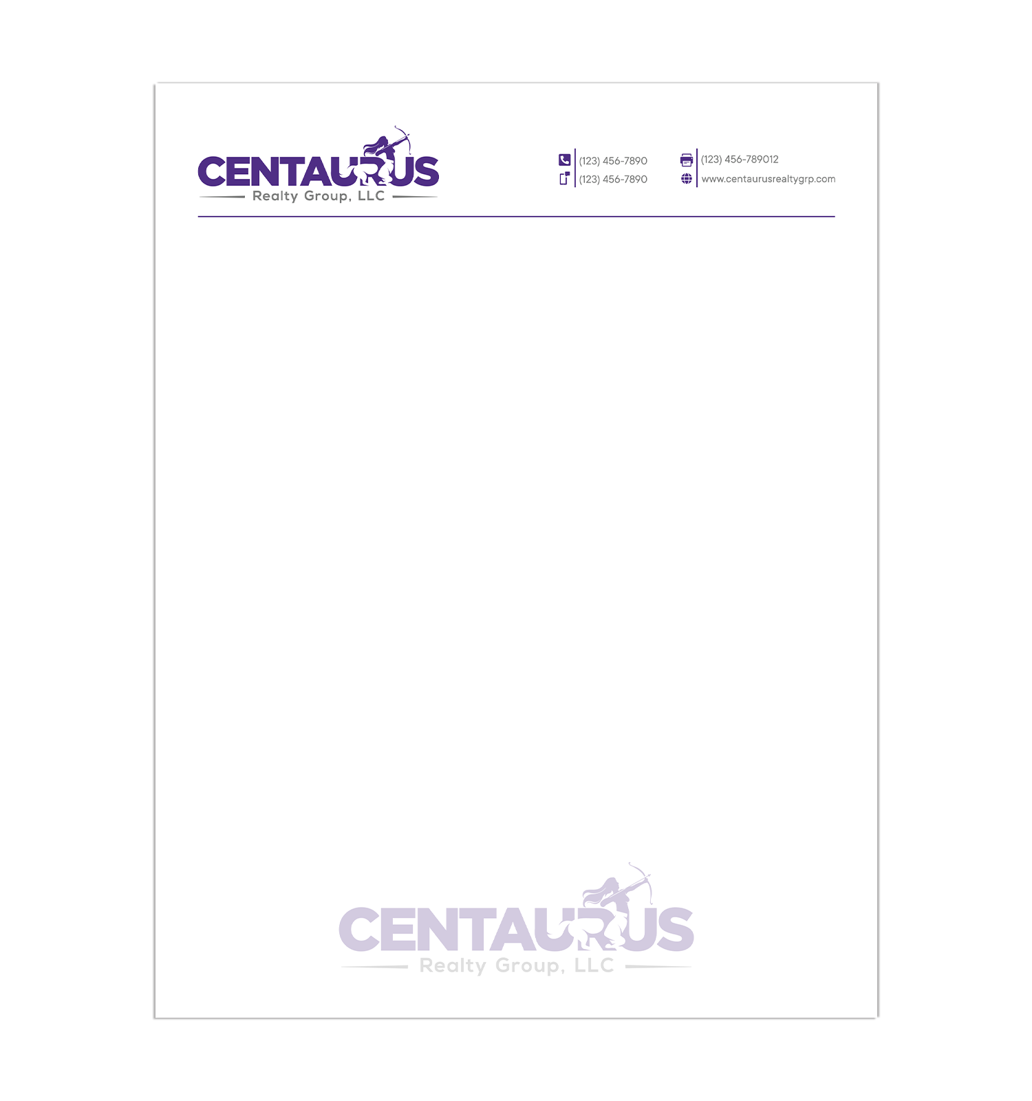 Letterhead Design by Kevin Indiaka for this project | Design #27870316