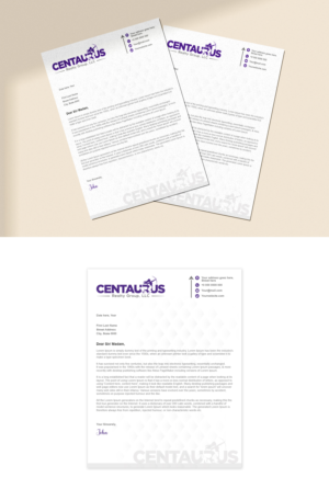 Letterhead Design by debdesign for this project | Design: #27869018
