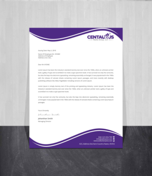 Letterhead Design by Creations Box 2015 for this project | Design: #27870981