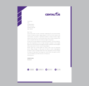 Letterhead Design by instudio for this project | Design: #27871126