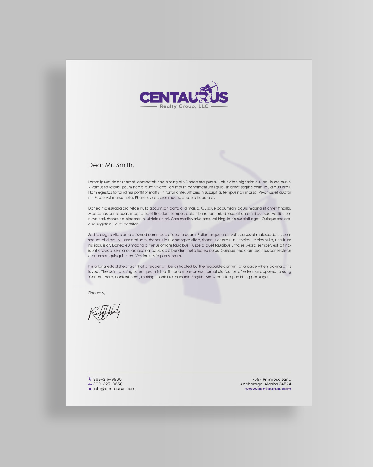 Diseño de Membrete por chandrayaan.creative para este proyecto | Diseño #27867638
