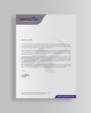 Diseño de Membrete por chandrayaan.creative para este proyecto | Diseño: #27867641